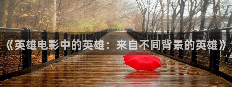 日本樱花影视：《英雄电影中的英雄：来自不同背景的英雄》
