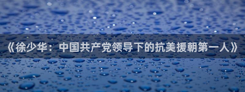 樱花视频免费观看电视：《徐少华：中国共产党领导下的抗美援朝第一人》